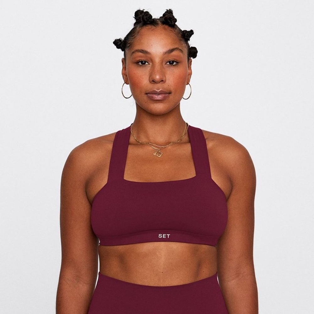 LUXFORM® BAND BRA - SANGRIA